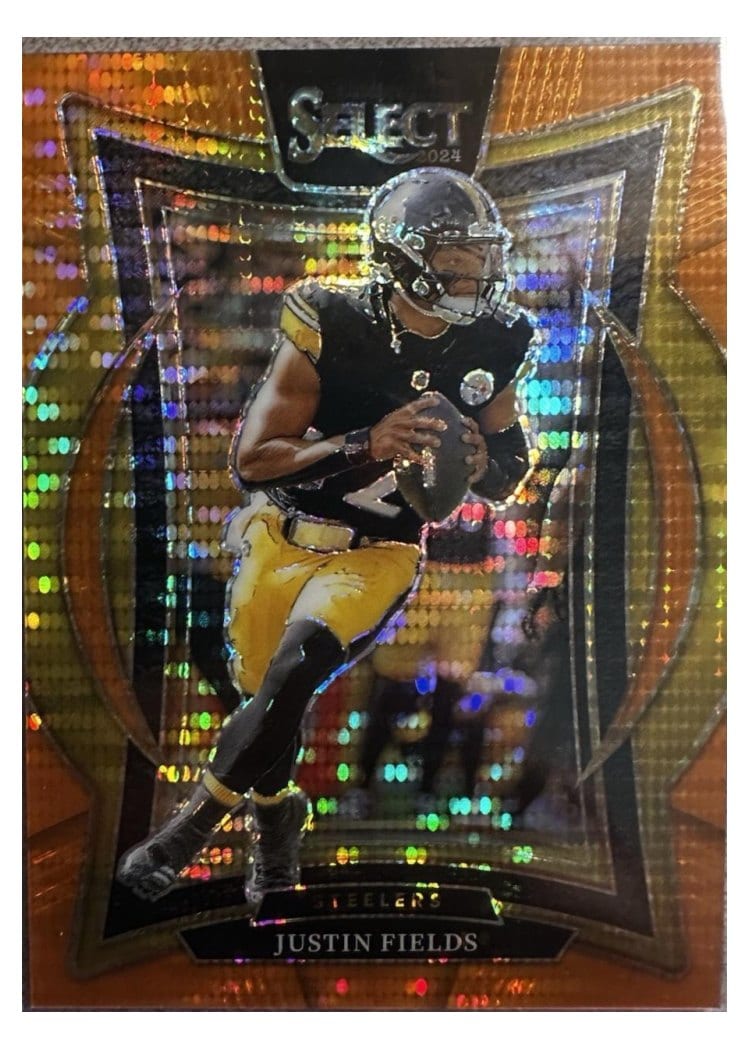2024 Panini Select Base Set Justin Fields #74 card