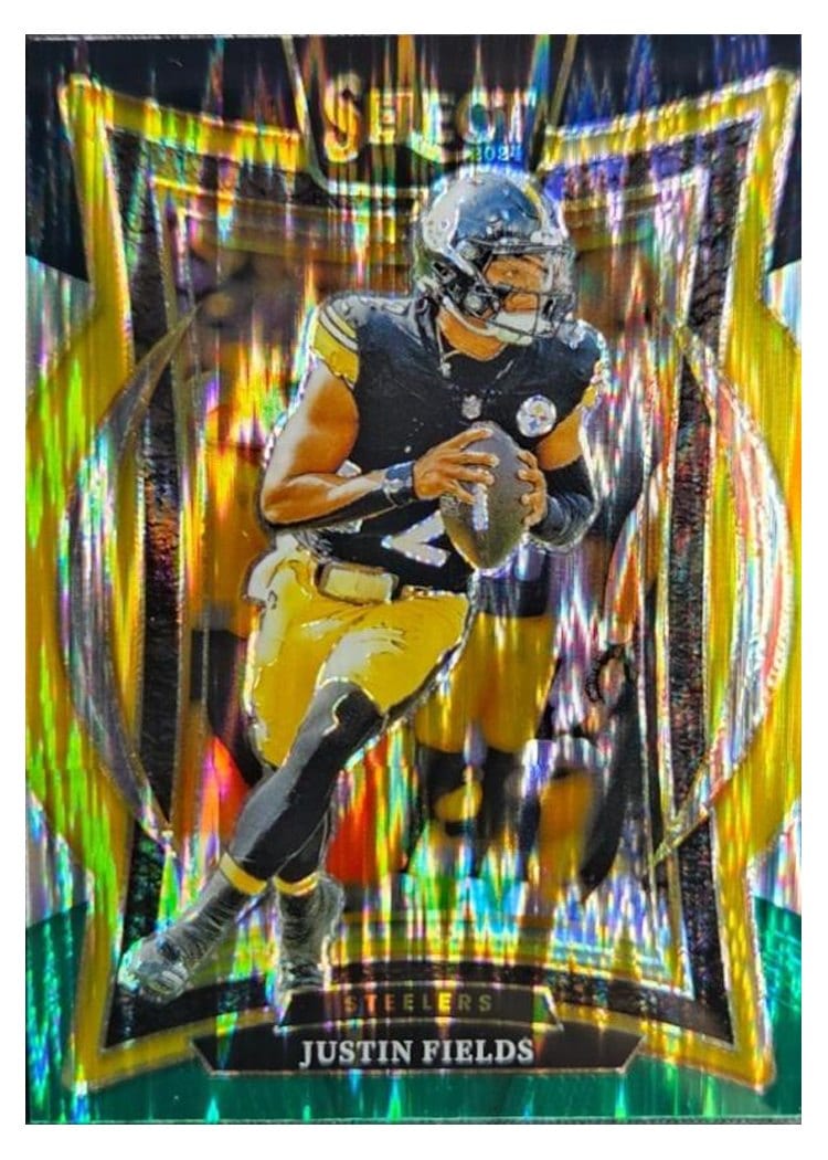 2024 Panini Select Base Set Justin Fields #74 card