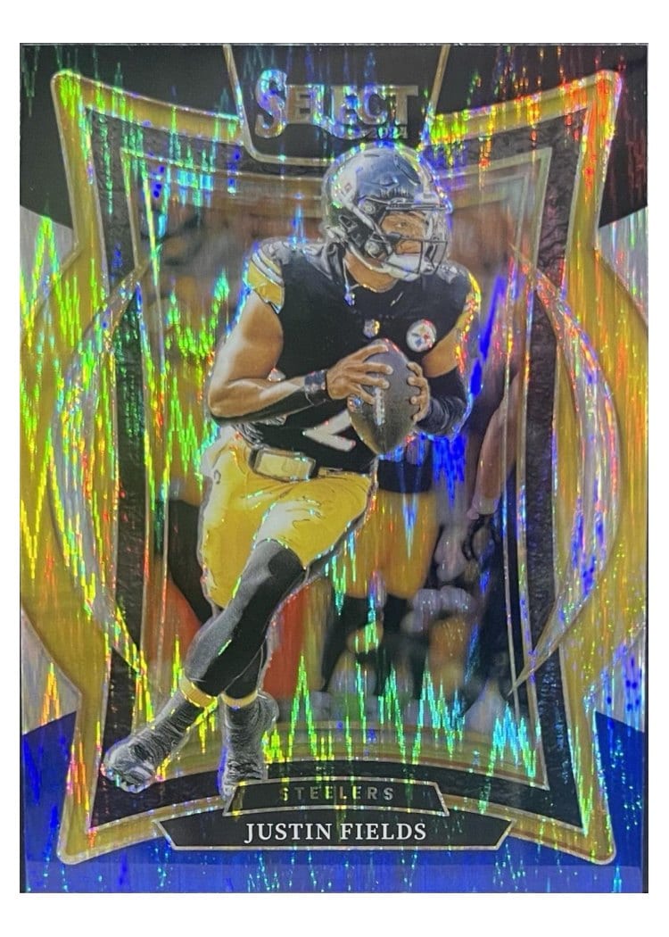 2024 Panini Select Base Set Justin Fields #74 card
