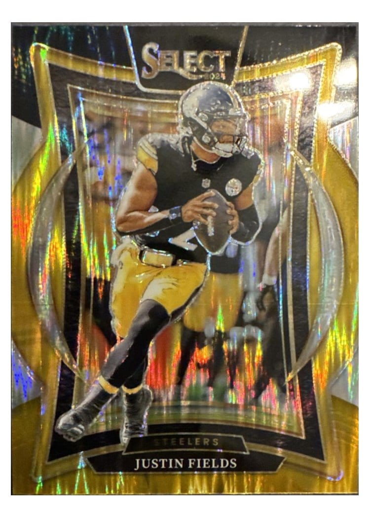 2024 Panini Select Base Set Justin Fields #74 card