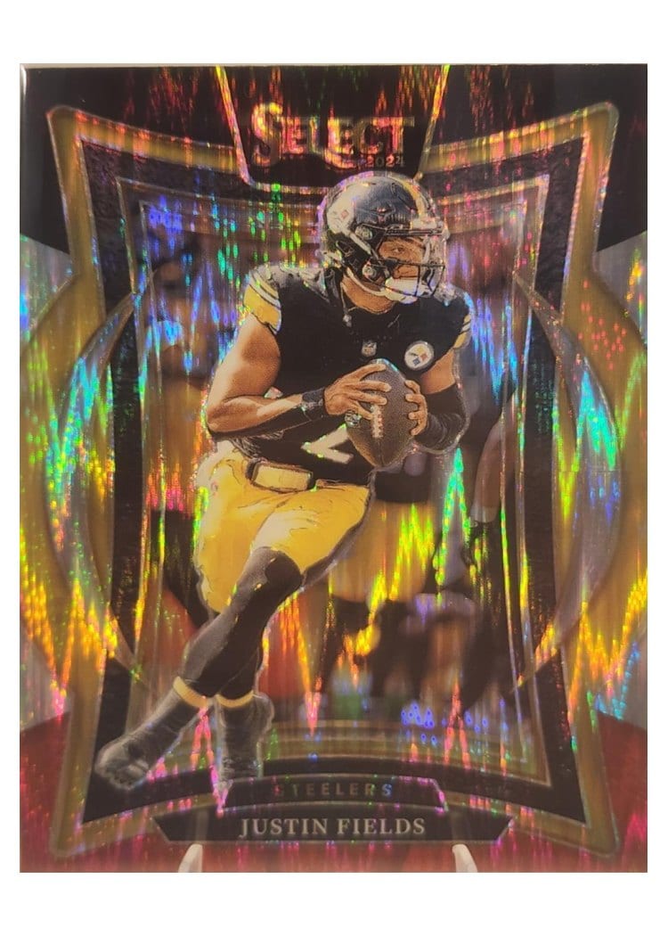 2024 Panini Select Base Set Justin Fields #74 card
