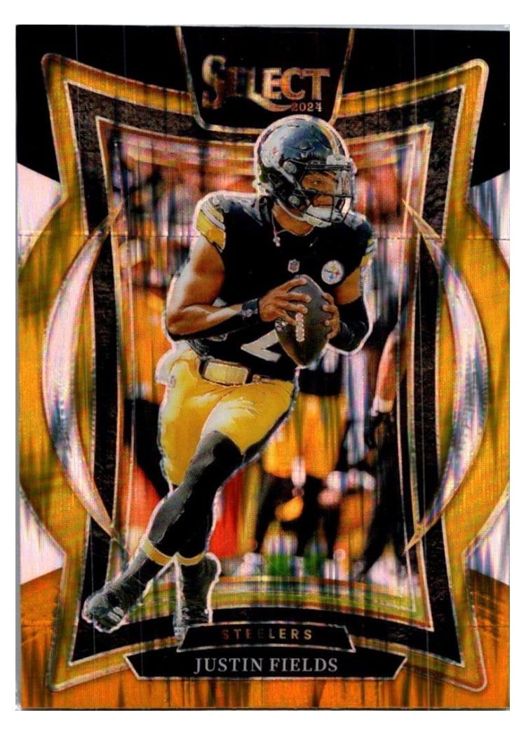 2024 Panini Select Base Set Justin Fields #74 card