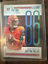 2024 Score Top 100 Justin Fields #86 card