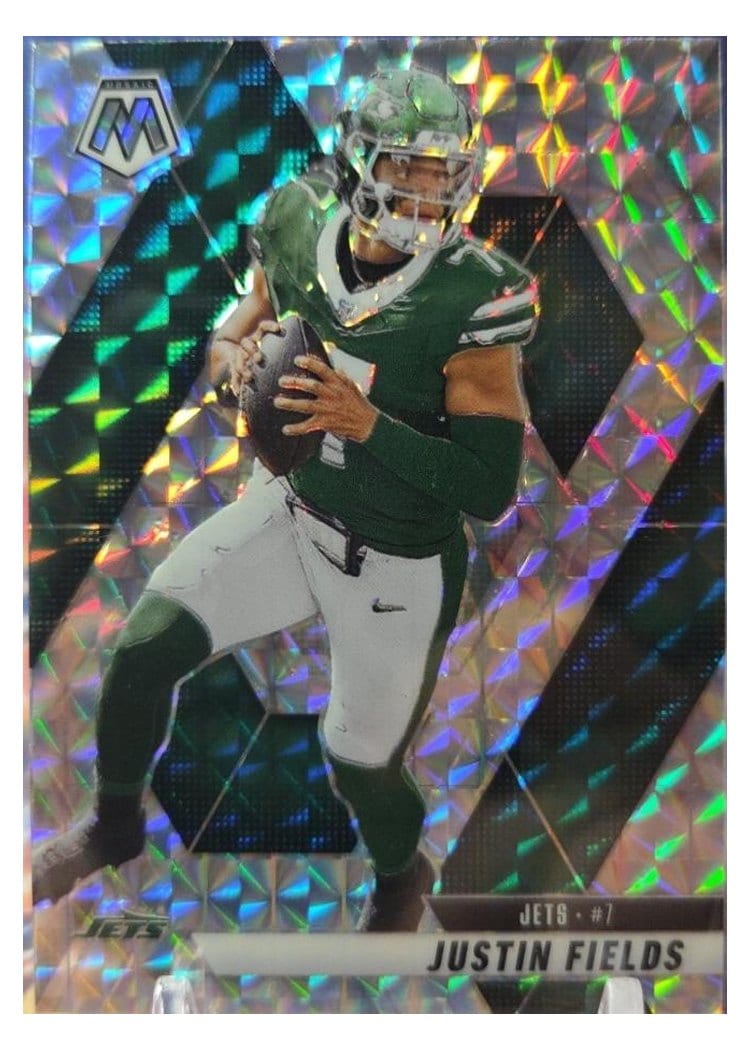 2025 Panini Mosaic Base Set Justin Fields #125 card