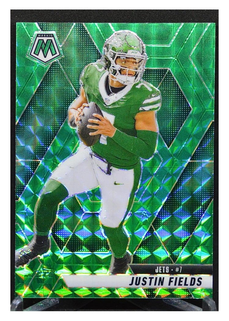 2025 Panini Mosaic Base Set Justin Fields #125 card