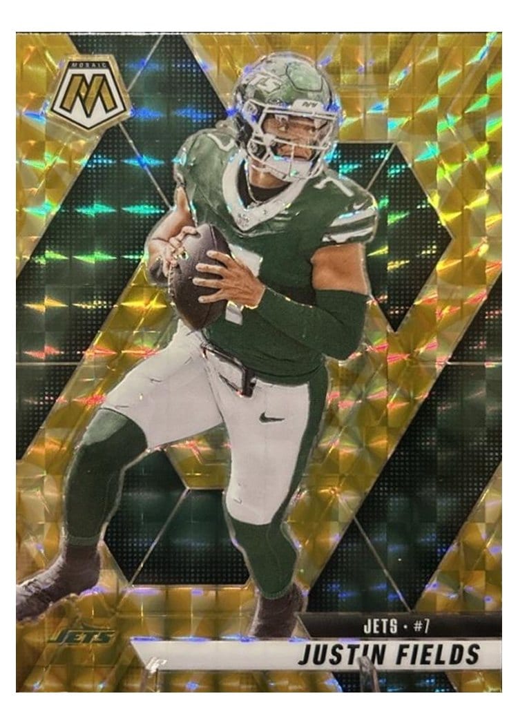 2025 Panini Mosaic Base Set Justin Fields #125 card