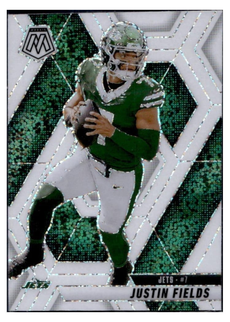 2025 Panini Mosaic Base Set Justin Fields #125 card