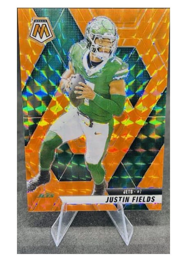 2025 Panini Mosaic Base Set Justin Fields #125 card