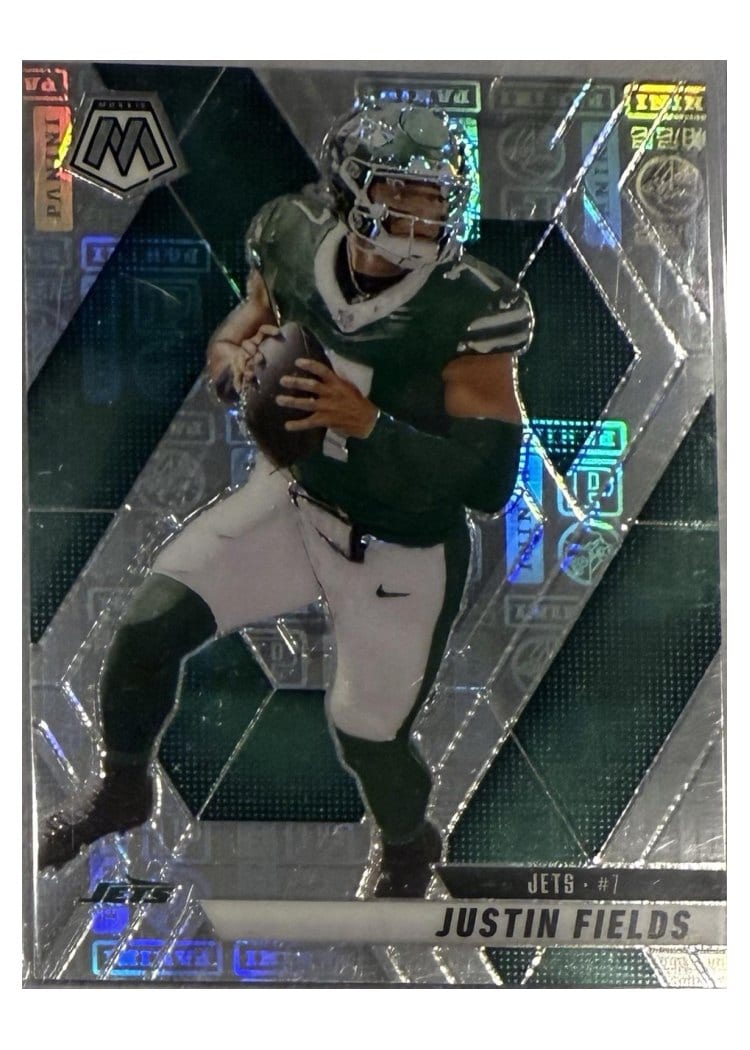 2025 Panini Mosaic Base Set Justin Fields #125 card