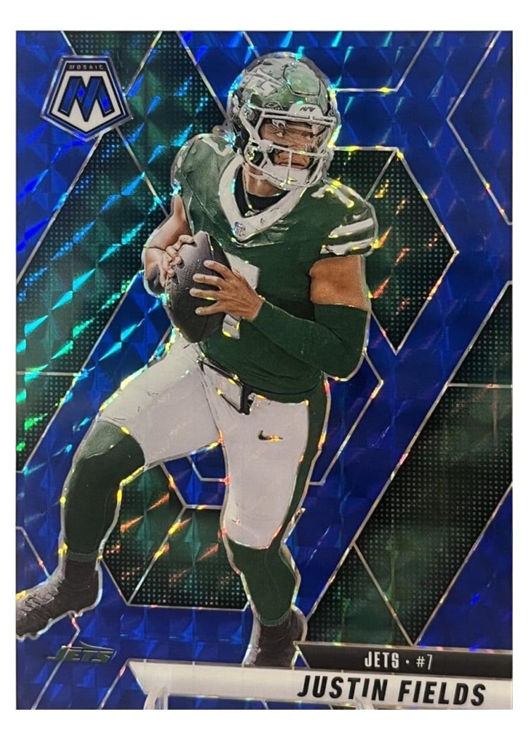 2025 Panini Mosaic Base Set Justin Fields #125 card