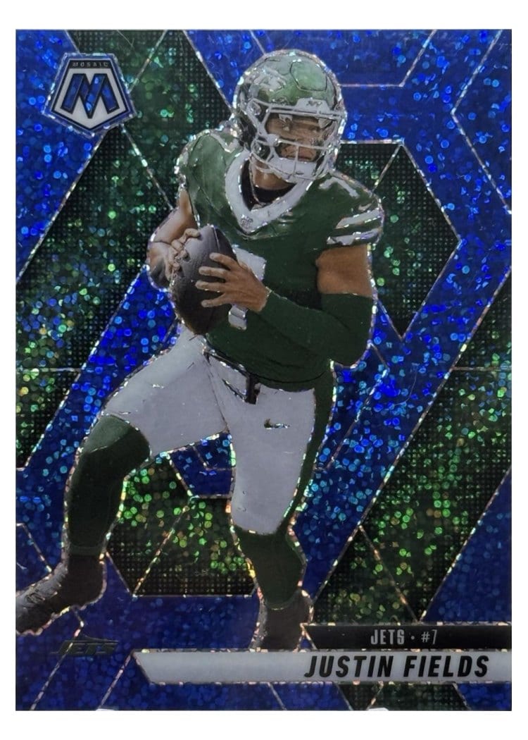 2025 Panini Mosaic Base Set Justin Fields #125 card