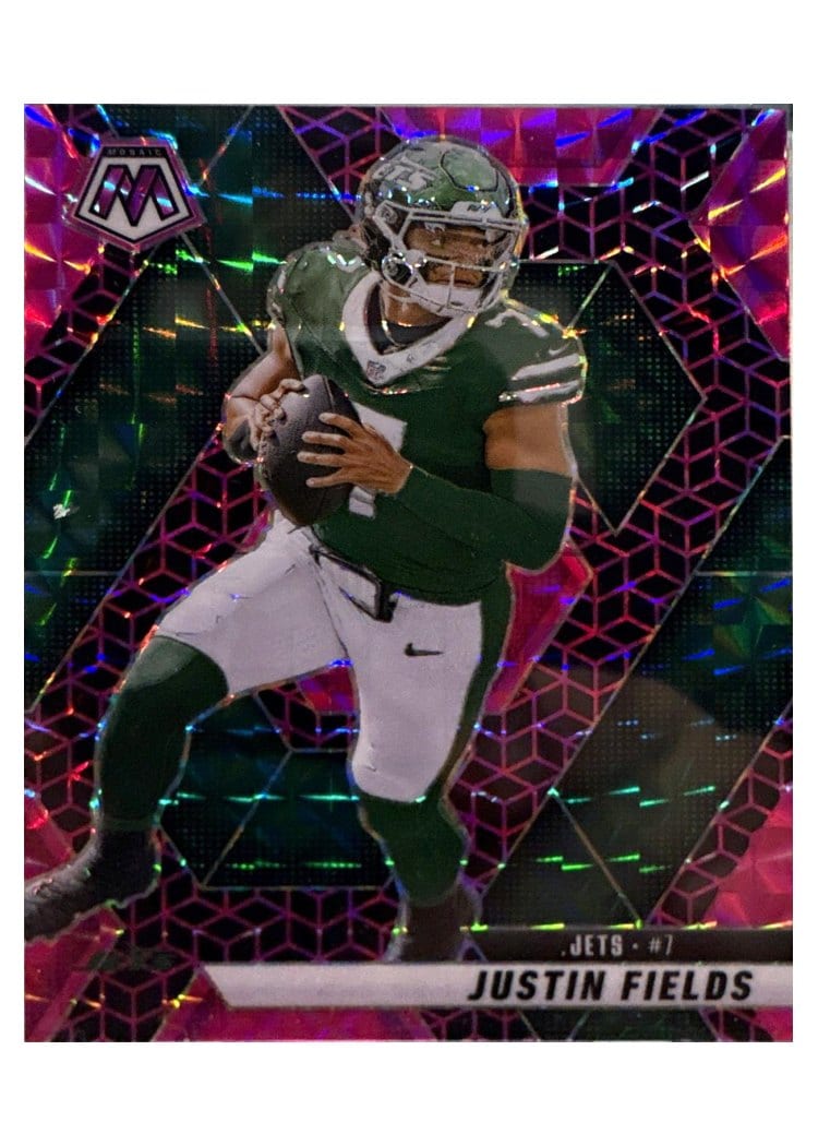 2025 Panini Mosaic Base Set Justin Fields #125 card