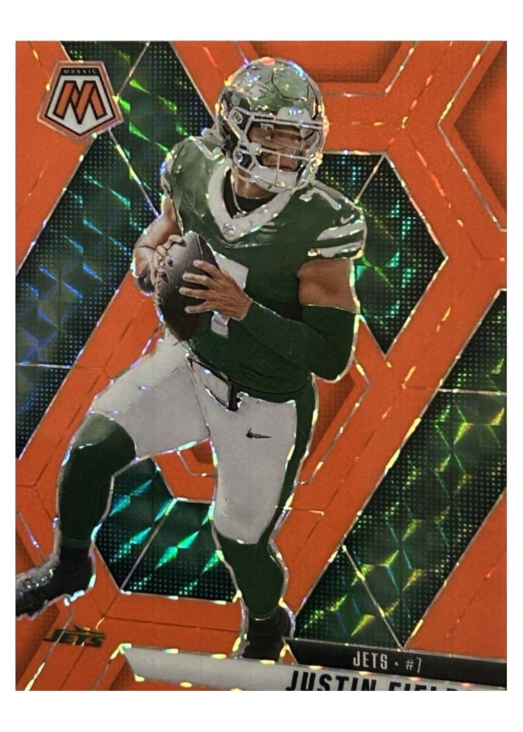 2025 Panini Mosaic Base Set Justin Fields #125 card
