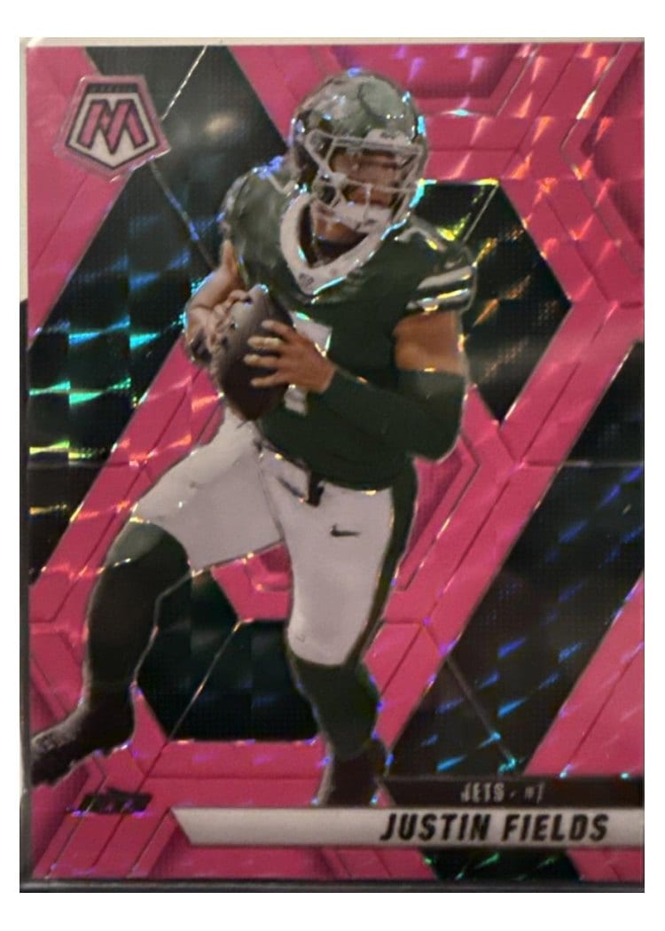 2025 Panini Mosaic Base Set Justin Fields #125 card