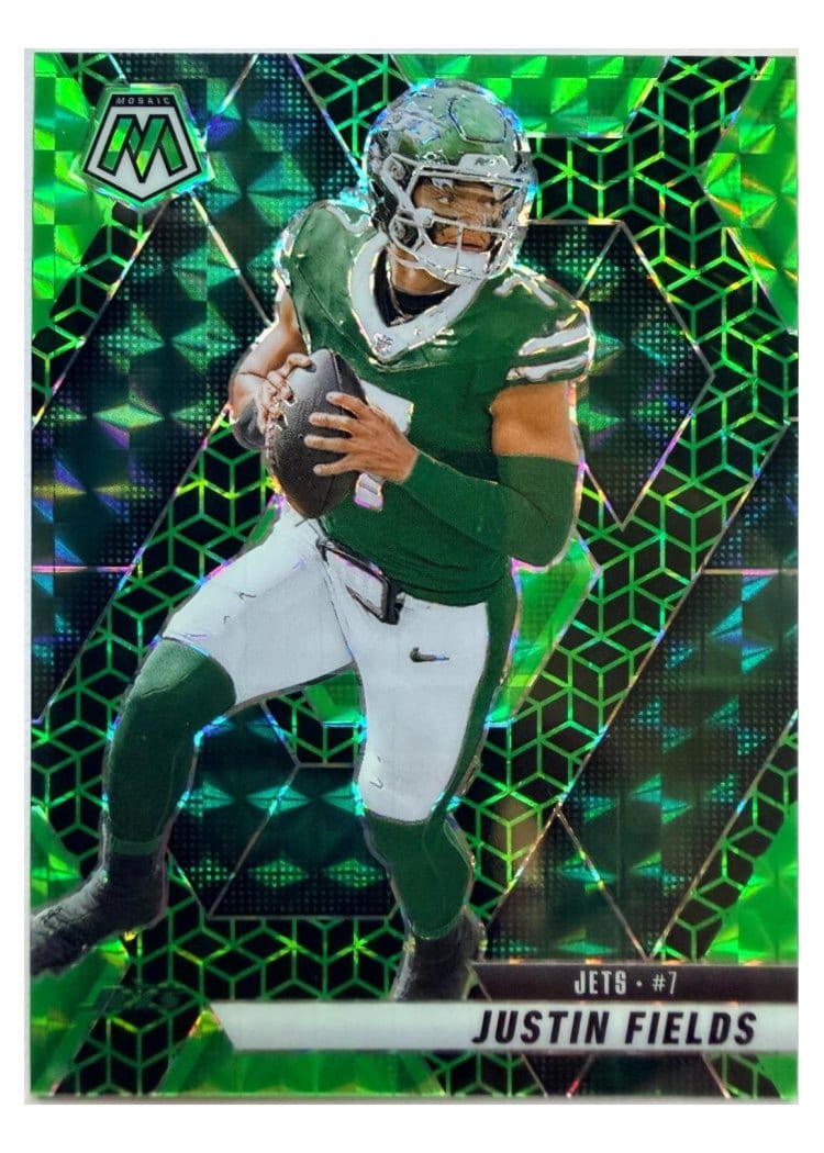 2025 Panini Mosaic Base Set Justin Fields #125 card