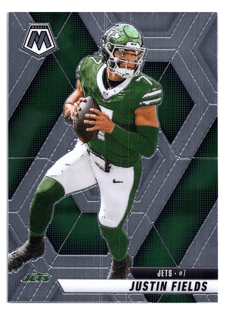 2025 Panini Mosaic Base Set Justin Fields #125 card