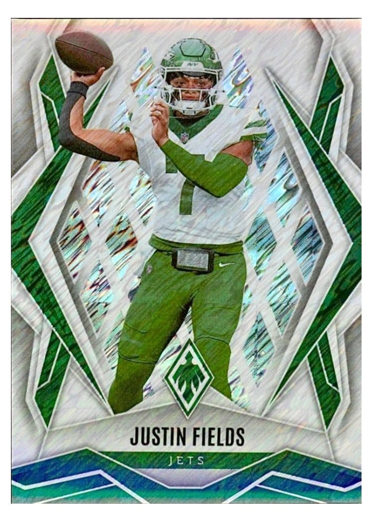 2025 Panini Phoenix Base Set Justin Fields #107 card