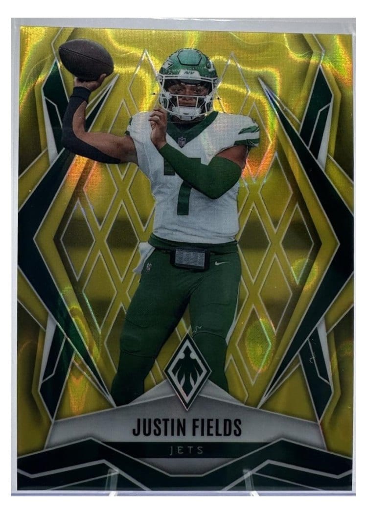2025 Panini Phoenix Base Set Justin Fields #107 card
