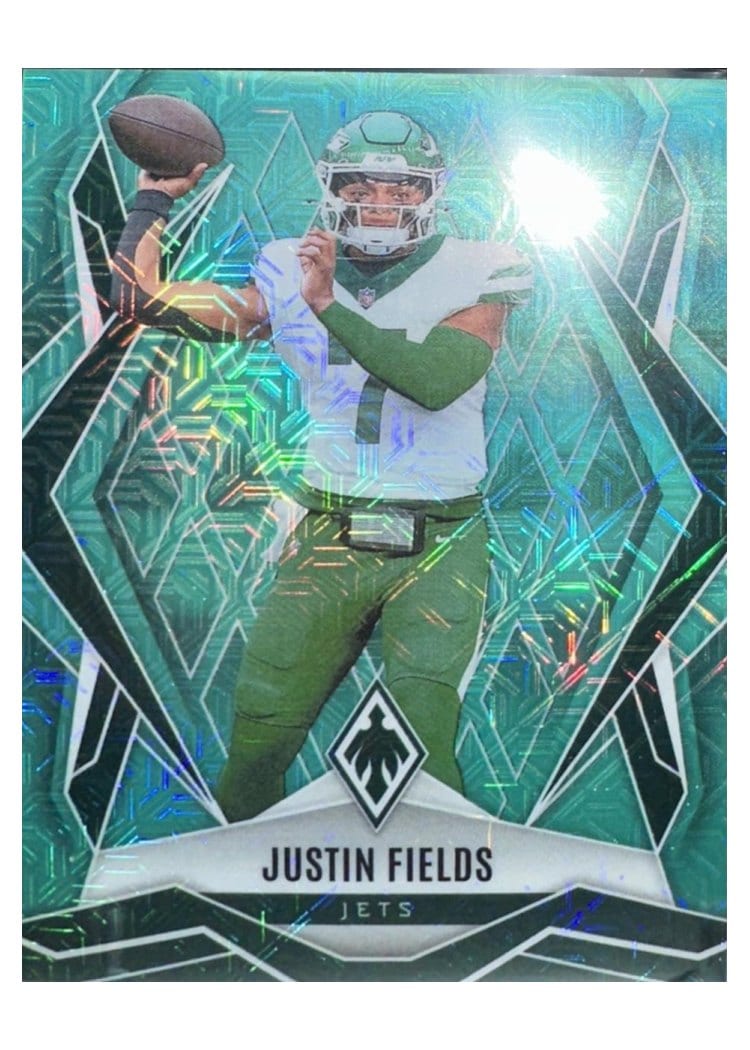 2025 Panini Phoenix Base Set Justin Fields #107 card