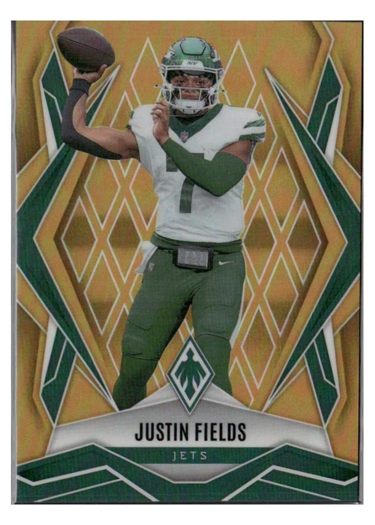 2025 Panini Phoenix Base Set Justin Fields #107 card