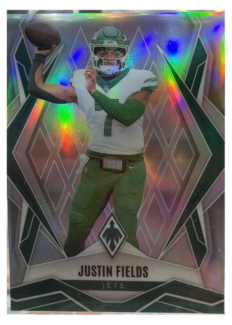 2025 Panini Phoenix Base Set Justin Fields #107 card