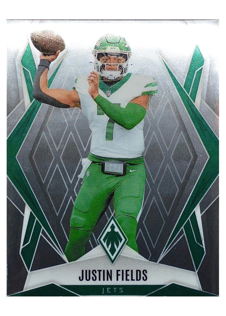 2025 Panini Phoenix Base Set Justin Fields #107 card