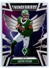 2025 Panini Phoenix Thunderbirds Justin Fields #40 card