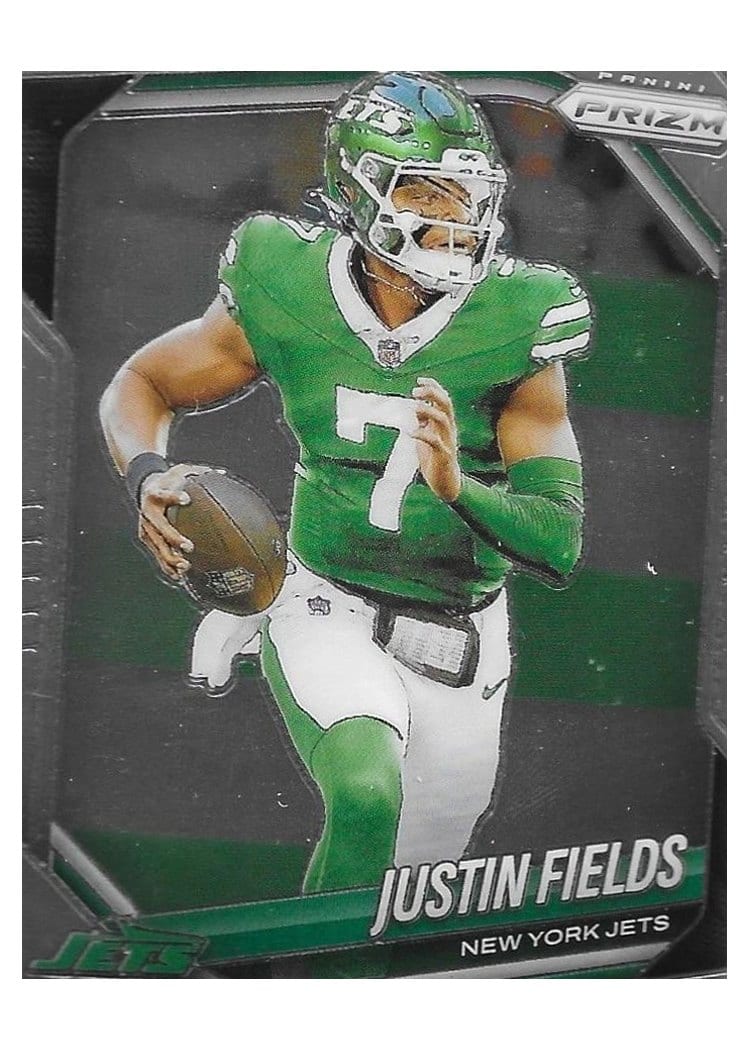 2025 Panini Prizm Base Set Justin Fields #218 card