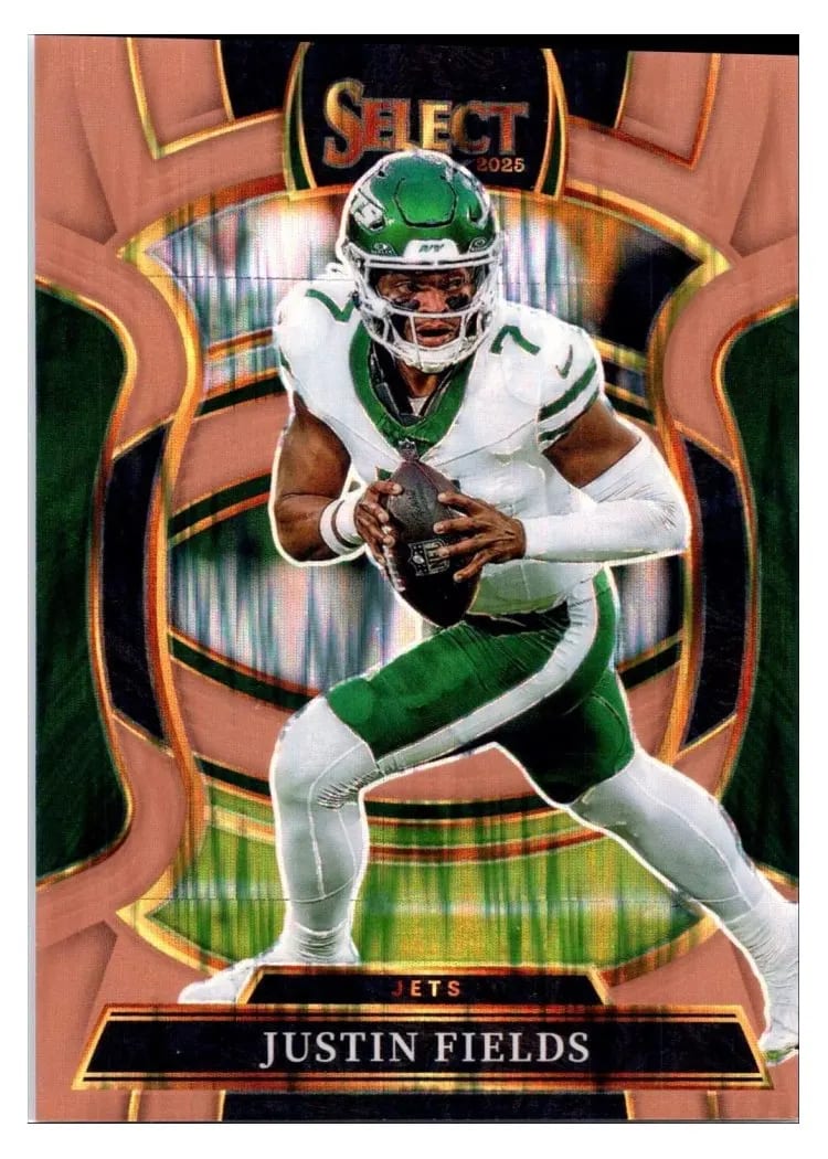 2025 Panini Select Base Set Justin Fields #75 card