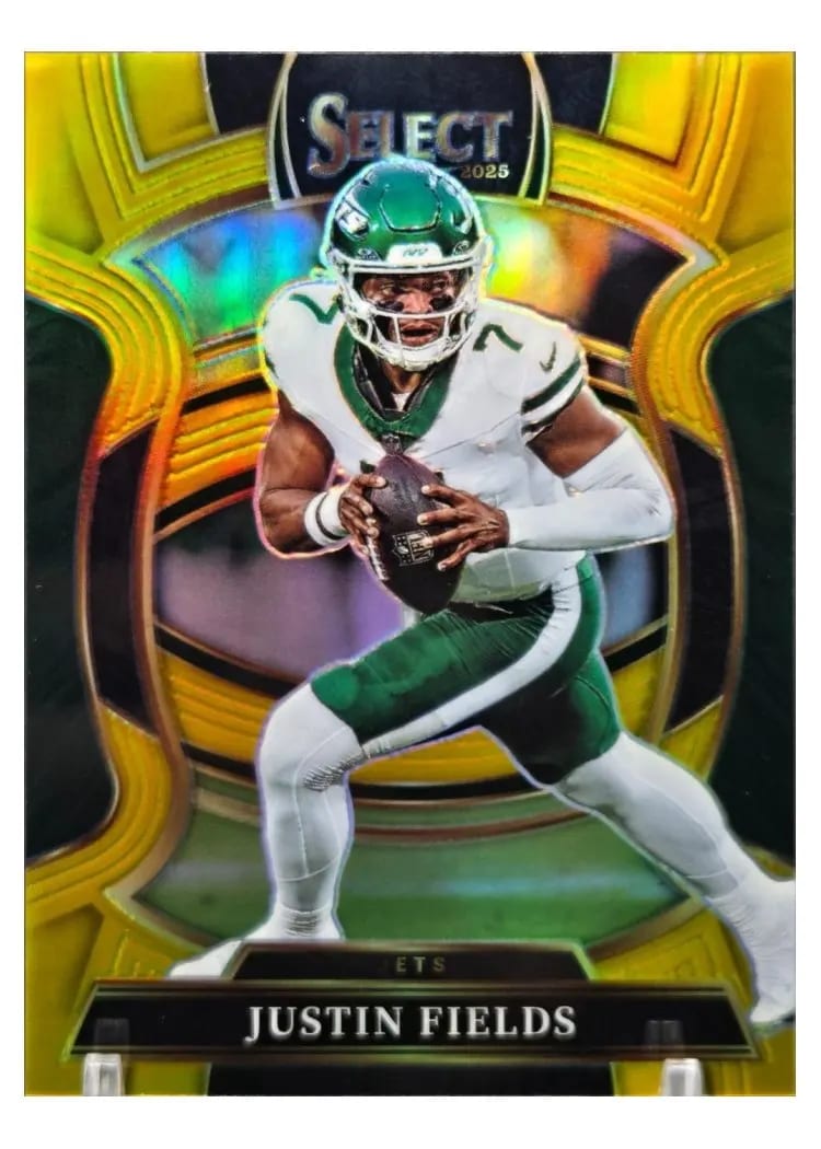 2025 Panini Select Base Set Justin Fields #75 card