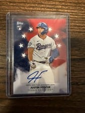 2024 Topps Update Baseball Stars Autographs Justin Foscue #BSAU-JF card