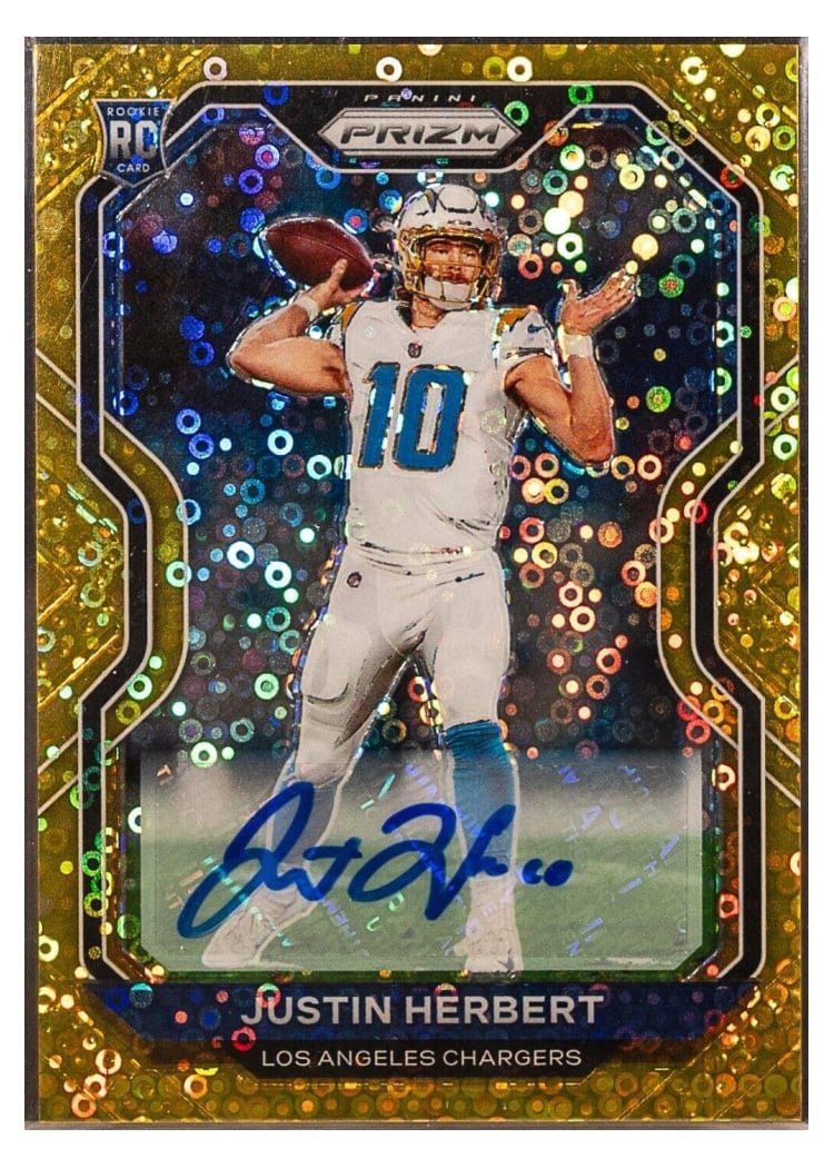 2020 Panini Prizm Justin Herbert #325 card