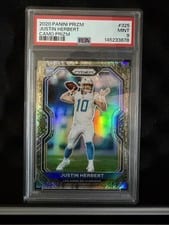 2020 Panini Prizm Justin Herbert Camo #325 card