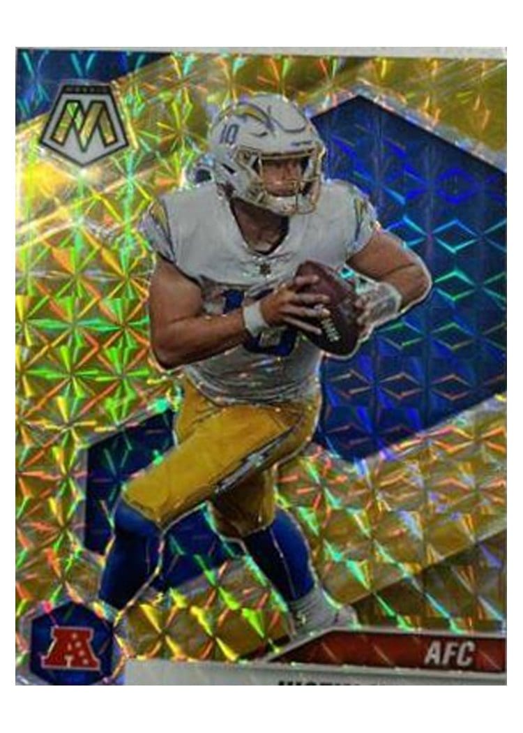 2021 Panini Mosaic Base Set Justin Herbert #224 card