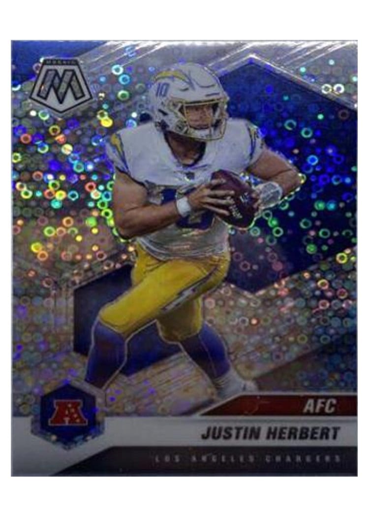 2021 Panini Mosaic Base Set Justin Herbert #224 card