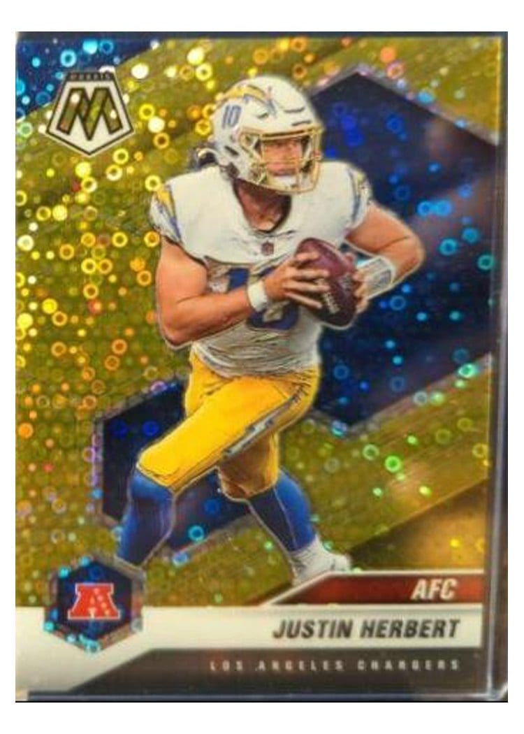 2021 Panini Mosaic Base Set Justin Herbert #224 card
