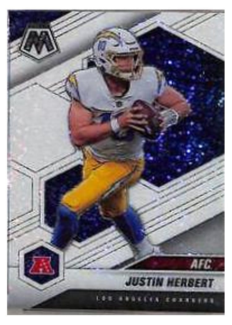2021 Panini Mosaic Base Set Justin Herbert #224 card