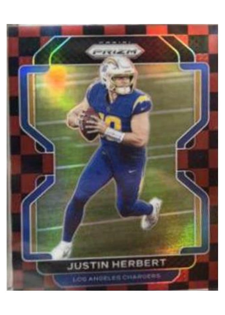 2021 Panini Prizm Base Set Justin Herbert #169 card
