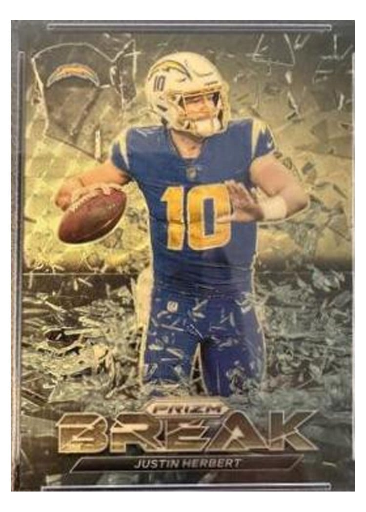 2021 Panini Prizm Base Set Justin Herbert #169 card