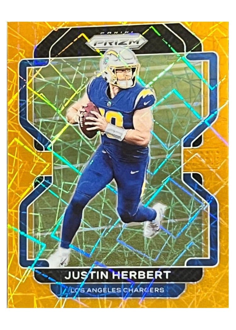 2021 Panini Prizm Base Set Justin Herbert #169 card