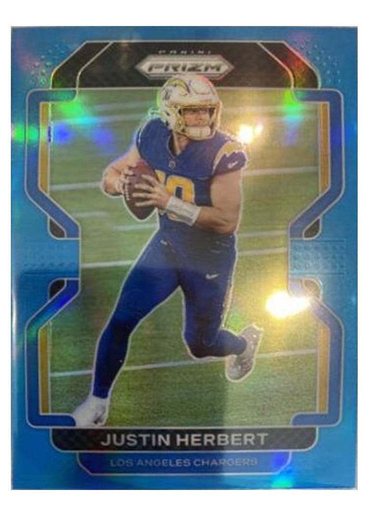 2021 Panini Prizm Base Set Justin Herbert #169 card