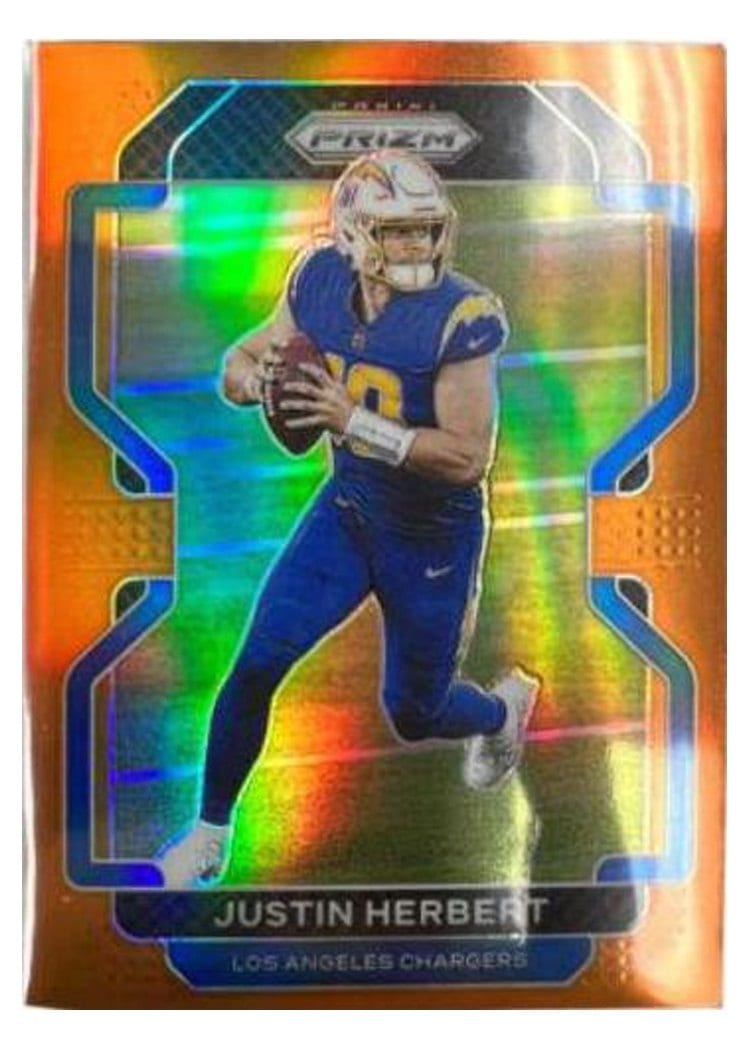 2021 Panini Prizm Base Set Justin Herbert #169 card