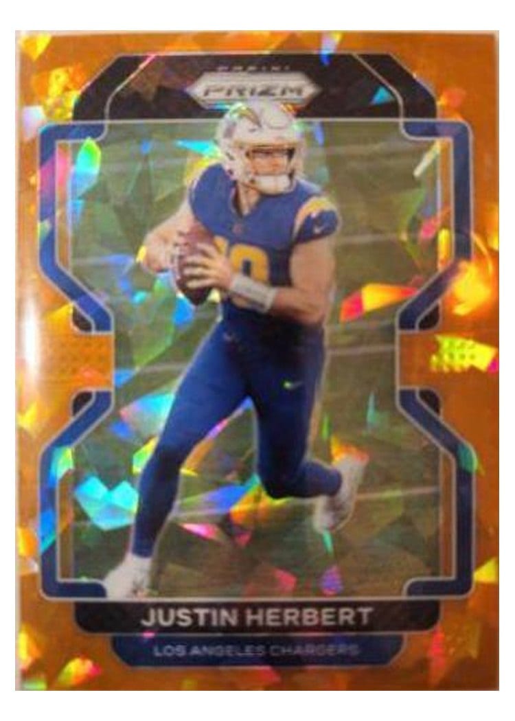2021 Panini Prizm Base Set Justin Herbert #169 card