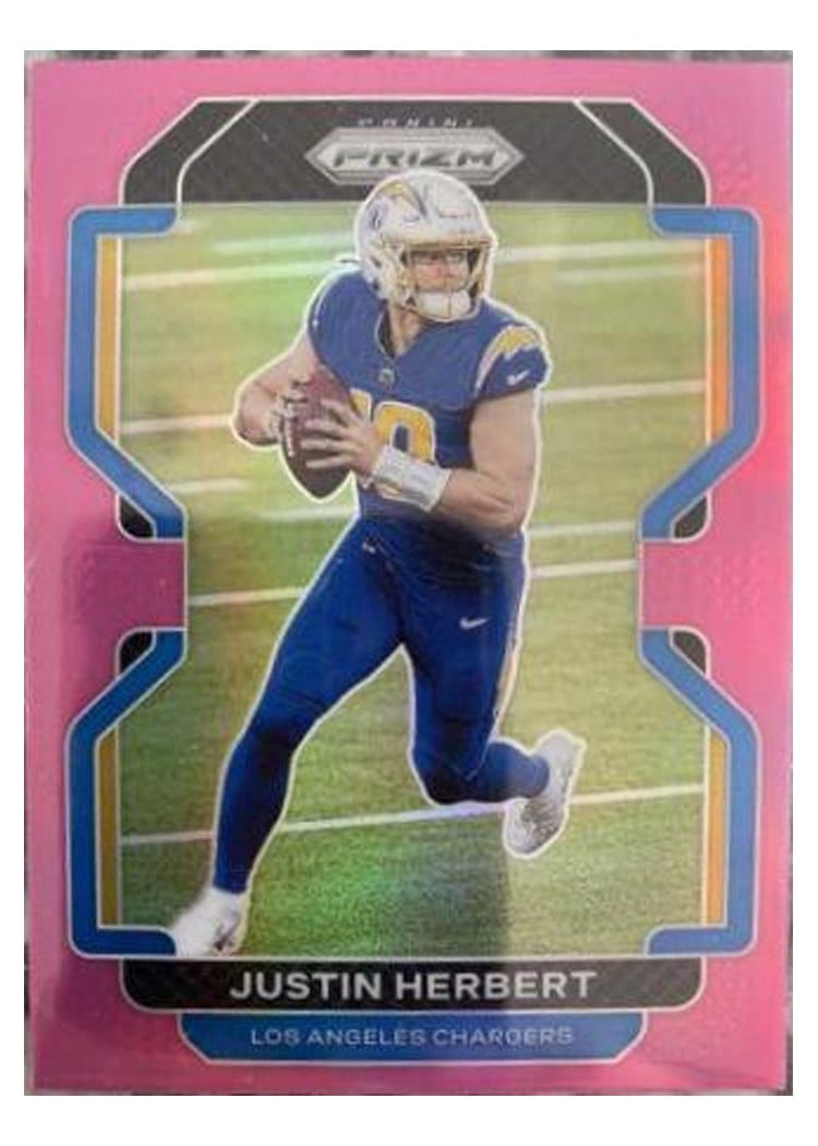 2021 Panini Prizm Base Set Justin Herbert #169 card