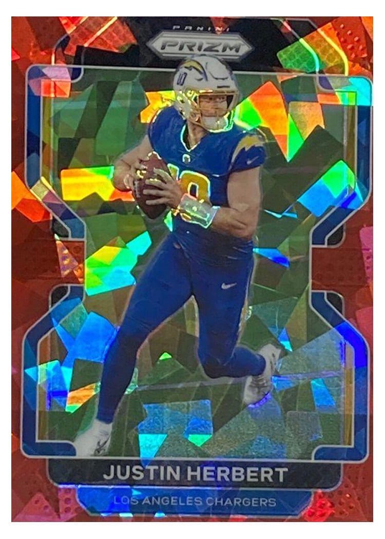 2021 Panini Prizm Base Set Justin Herbert #169 card