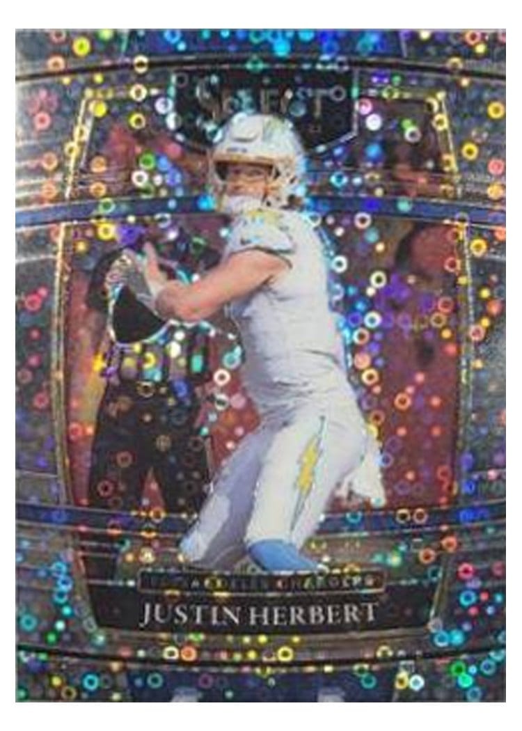 2021 Panini Select Base Set Justin Herbert #19 card