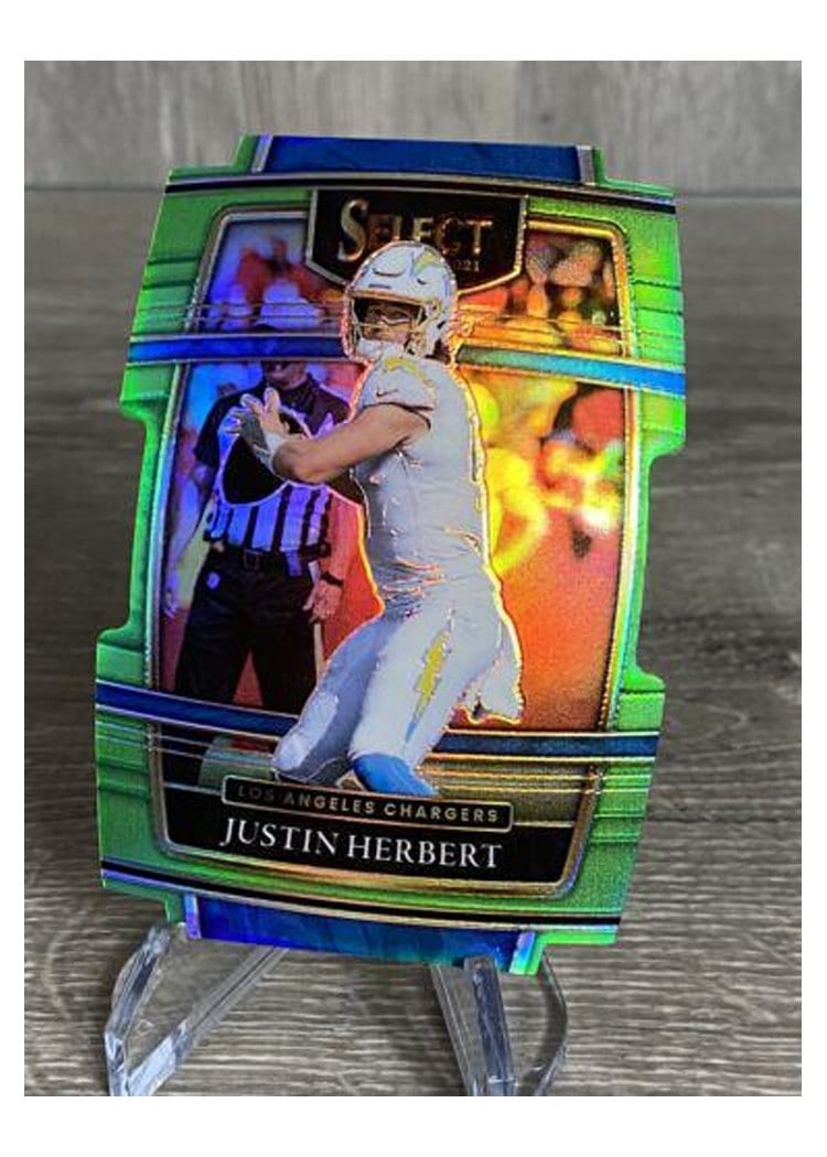 2021 Panini Select Base Set Justin Herbert #19 card