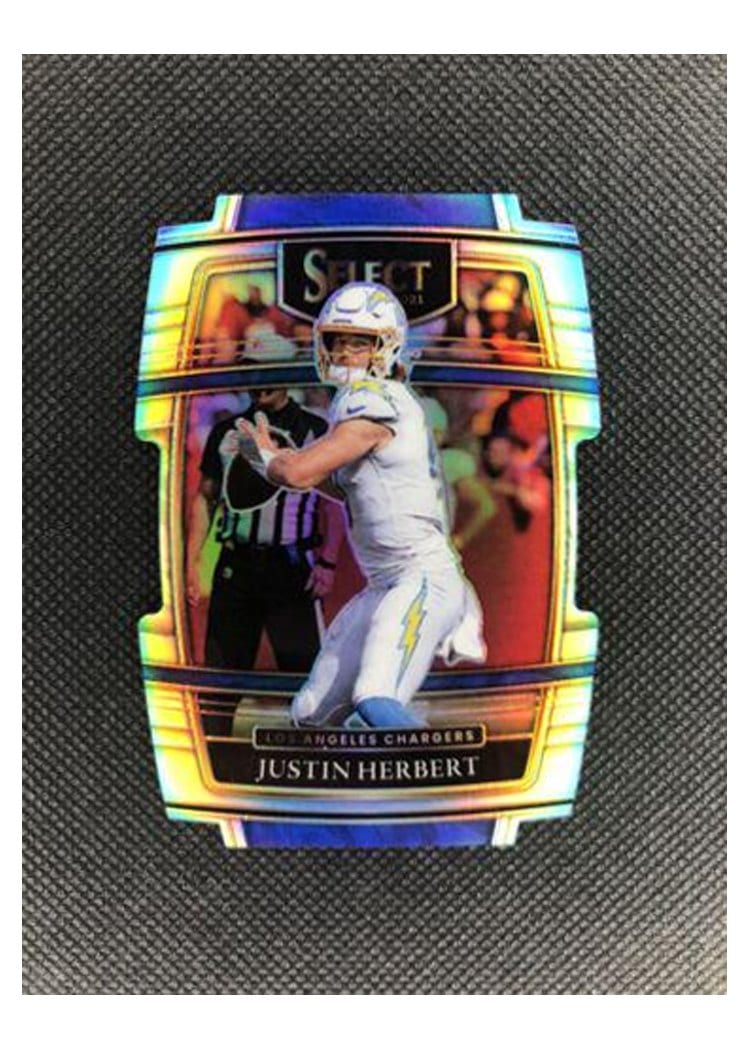2021 Panini Select Base Set Justin Herbert #19 card