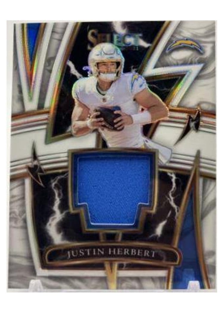 2021 Panini Select Base Set Justin Herbert #319 card