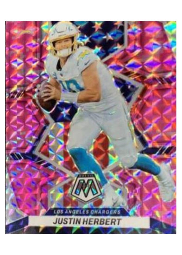 2022 Panini Mosaic Justin Herbert #254 card
